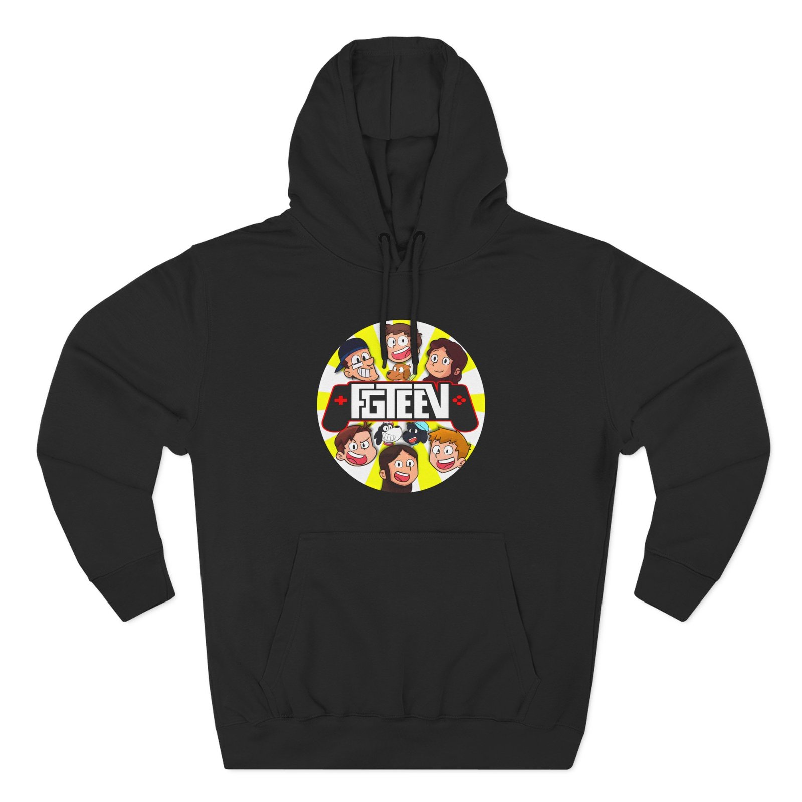 Fgteev Logo Three-Panel Fleece Hoodie