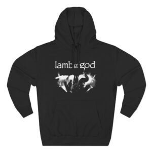 Lamb of God Live Photo Three-Panel Fleece Hoodie