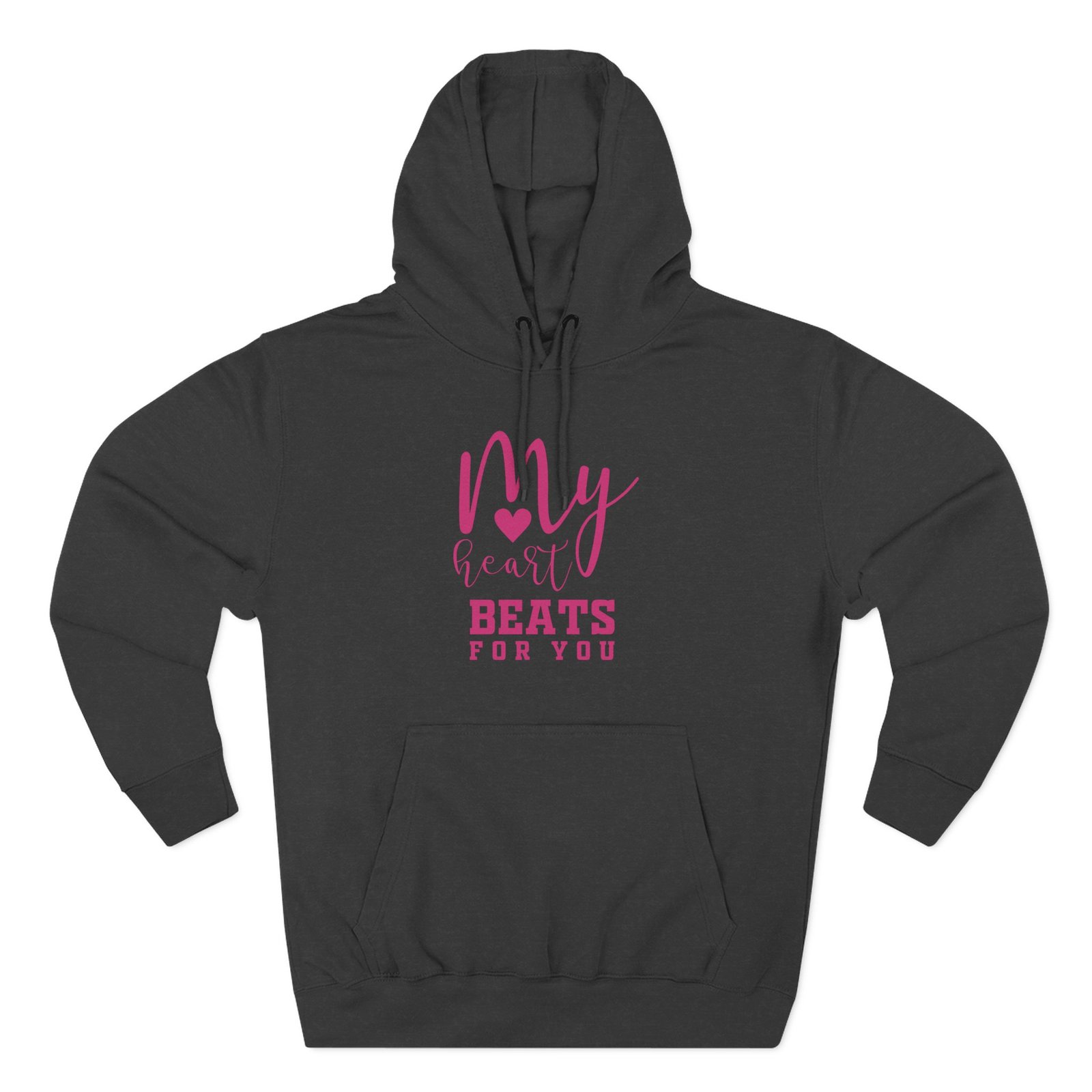 Valentines Day Three-panel Fleece Hoodie