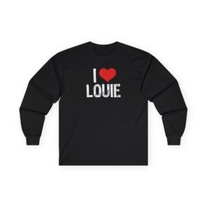 Louie Castro I Love Unisex Ultra Cotton Long Sleeve Tee