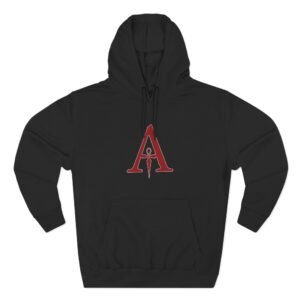 Ava Inferi Logo Three-Panel Fleece Hoodie