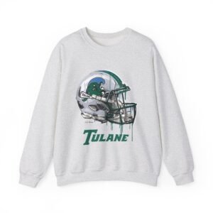 Tulane Football Helmet Unisex Heavy Blend™ Crewneck Sweatshirt