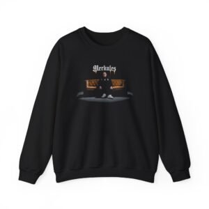Merkules Survivor's Guilt Album Cover Unisex Heavy Blend™ Crewneck Sweatshirt