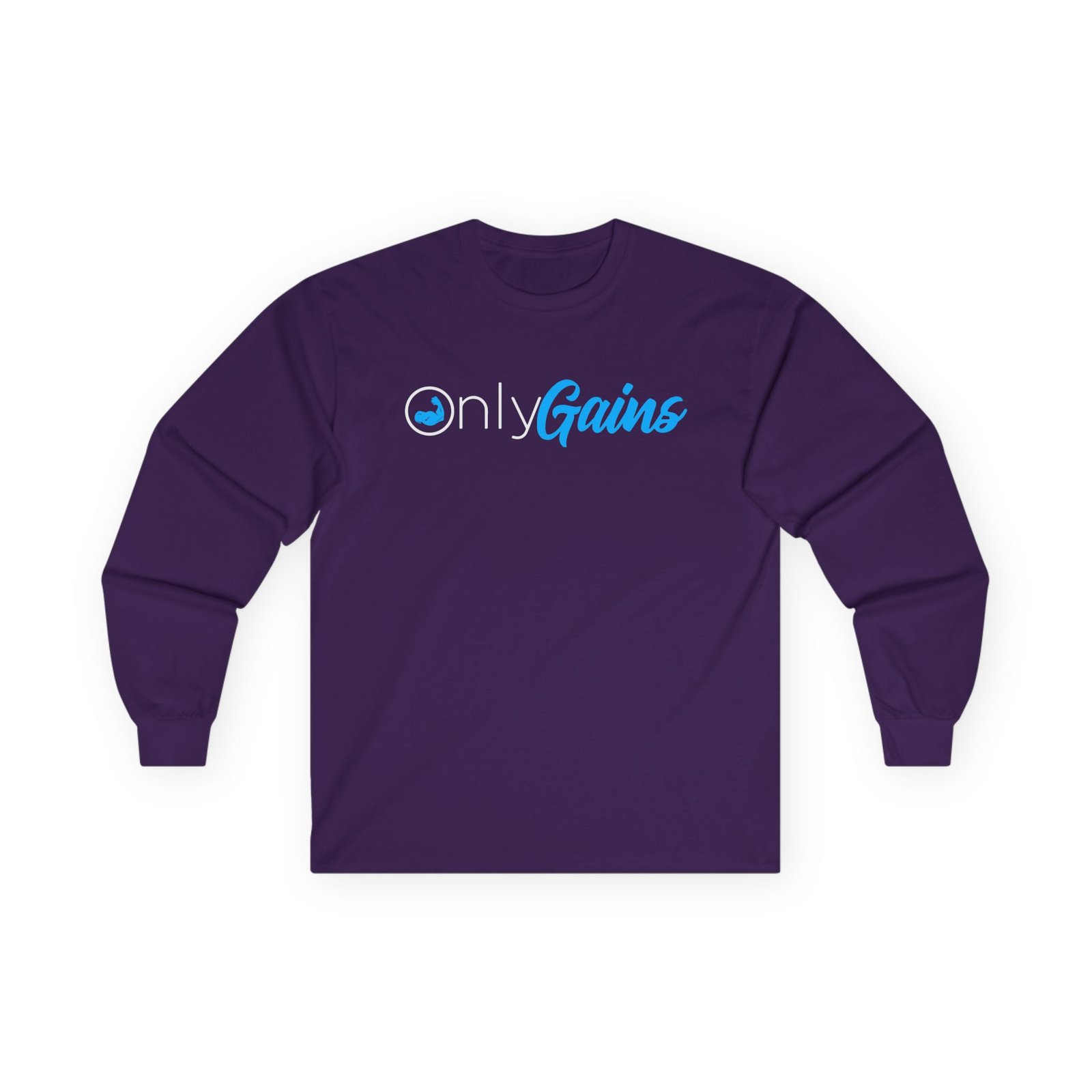 Dom Only Gains Unisex Ultra Cotton Long Sleeve Tee