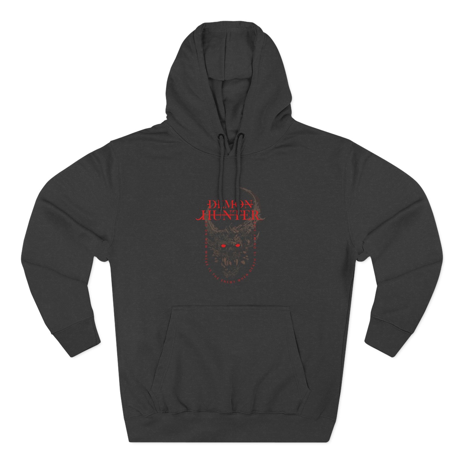 Demon Hunter on My Side Three-panel Fleece Hoodie