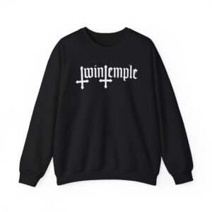 Twin Temple Logo Unisex Heavy Blend™ Crewneck Sweatshirt