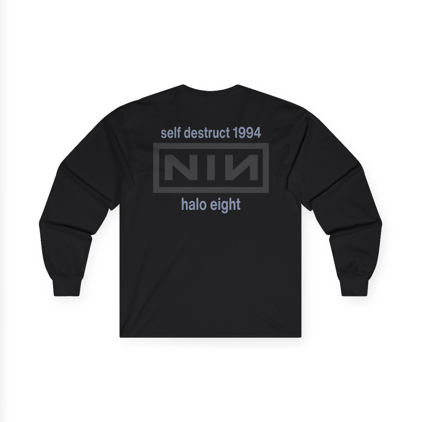Nine Inch Nails Self Destruct Tour Unisex Ultra Cotton Long Sleeve Tee