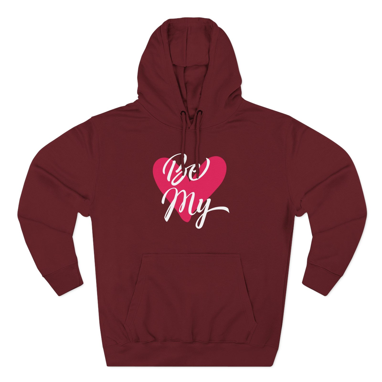 Valentines Day Three-panel Fleece Hoodie