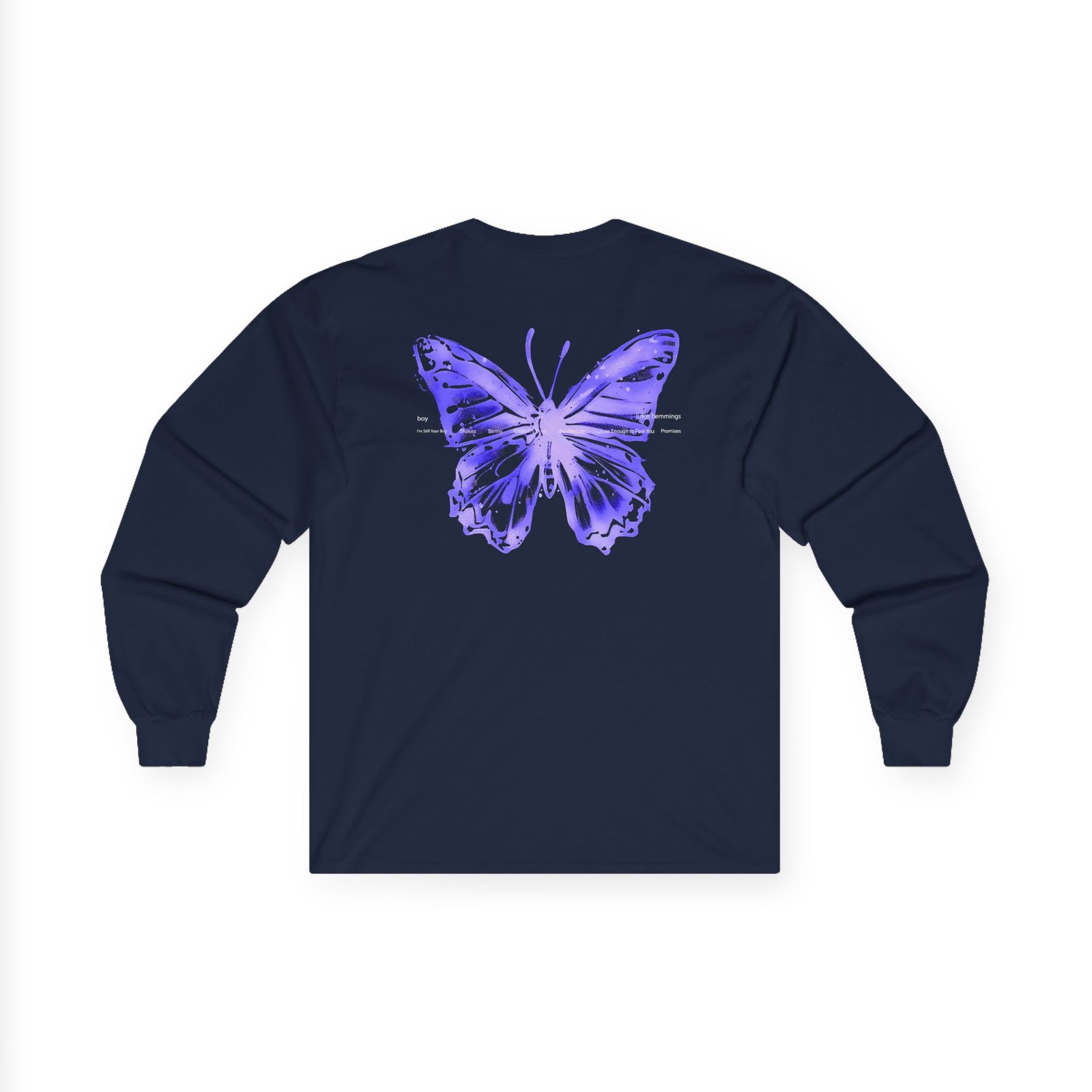 Luke Hemmings Boy Butterfly Unisex Ultra Cotton Long Sleeve Tee
