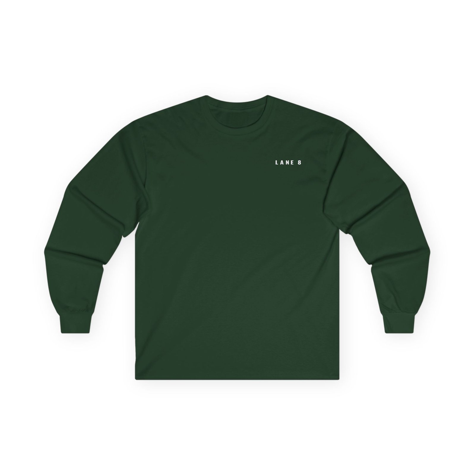 Lane 8 Core Unisex Ultra Cotton Long Sleeve Tee