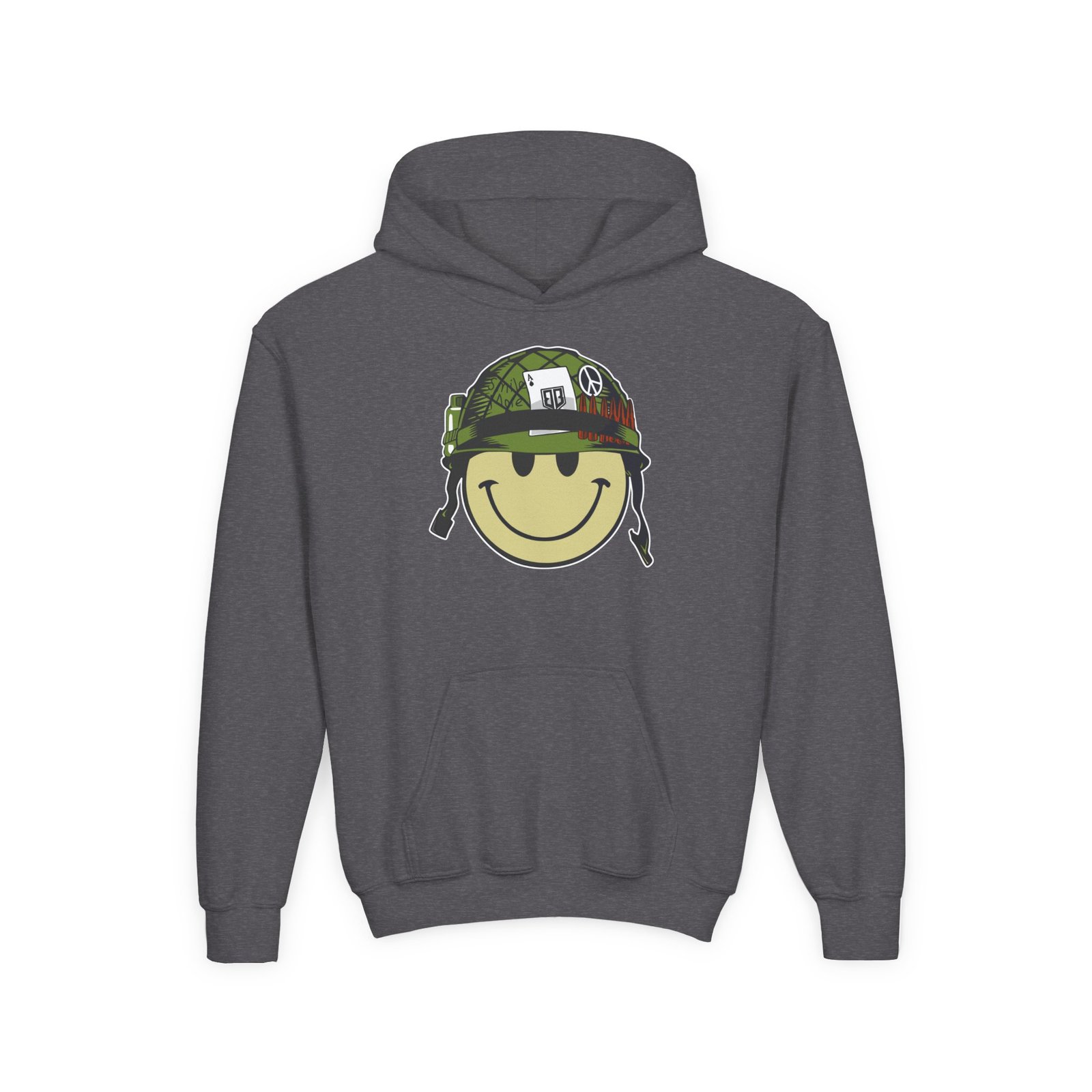 Youth Roman Atwood Smiley Heavy Blend Hooded Sweatshirt