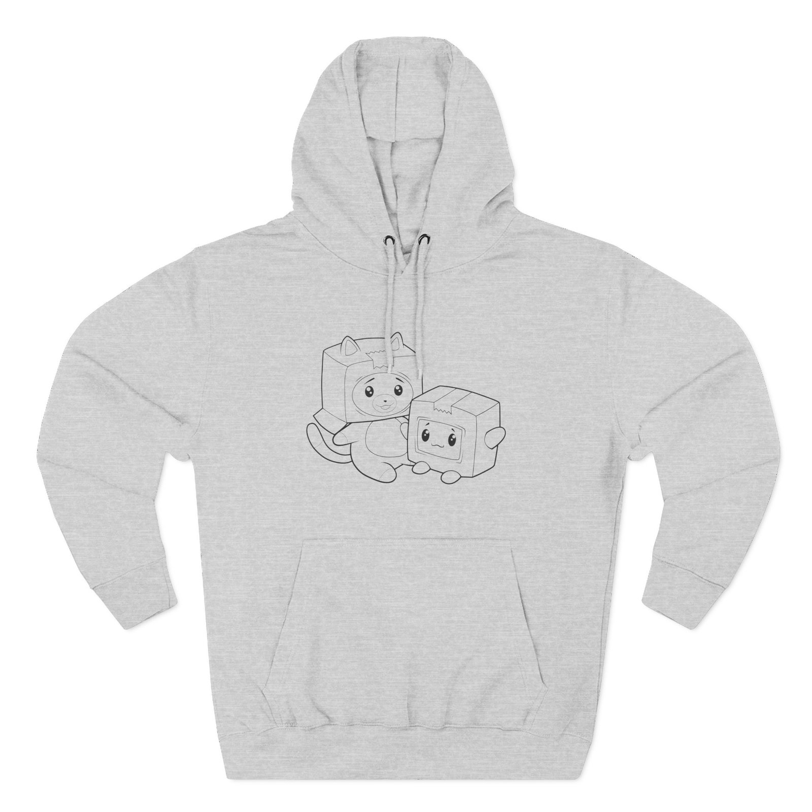 Lankybox Lankybox Color Changing Three-panel Fleece Hoodie