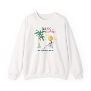 Sienna Mae Bask in Vitamin D Unisex Heavy Blend™ Crewneck Sweatshirt