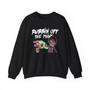 Ybn Nahmir Rubbin off the paint Unisex Heavy Blend™ Crewneck Sweatshirt