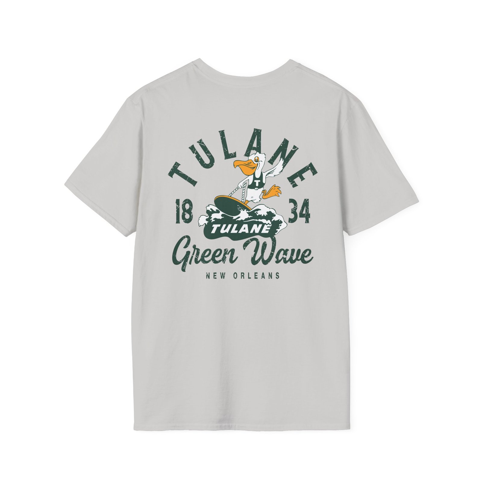 Tulane Mascot Unisex Softstyle T-Shirt