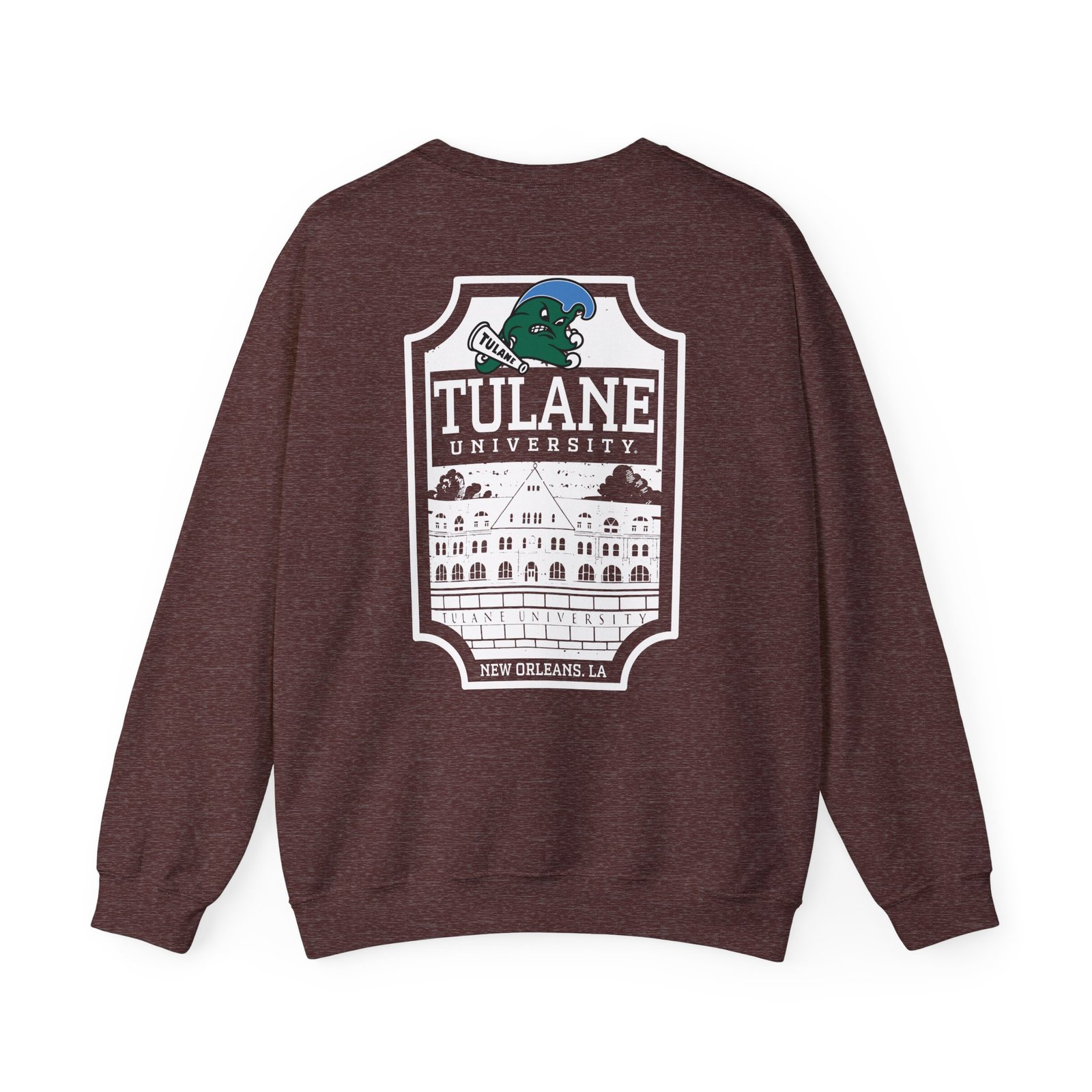 Tulane Green Wave Logo Unisex Heavy Blend™ Crewneck Sweatshirt
