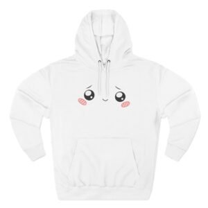 Lankybox Ghosty Three-Panel Fleece Hoodie