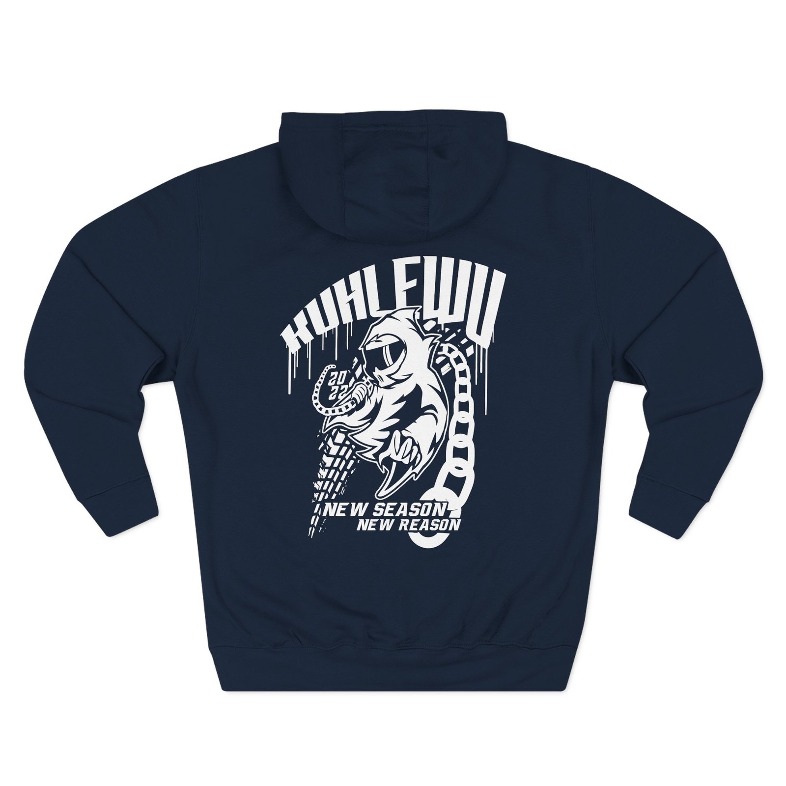 Kuhlewu Three-Panel Fleece Hoodie