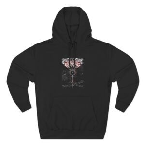Ghostemane Three-Panel Fleece Hoodie