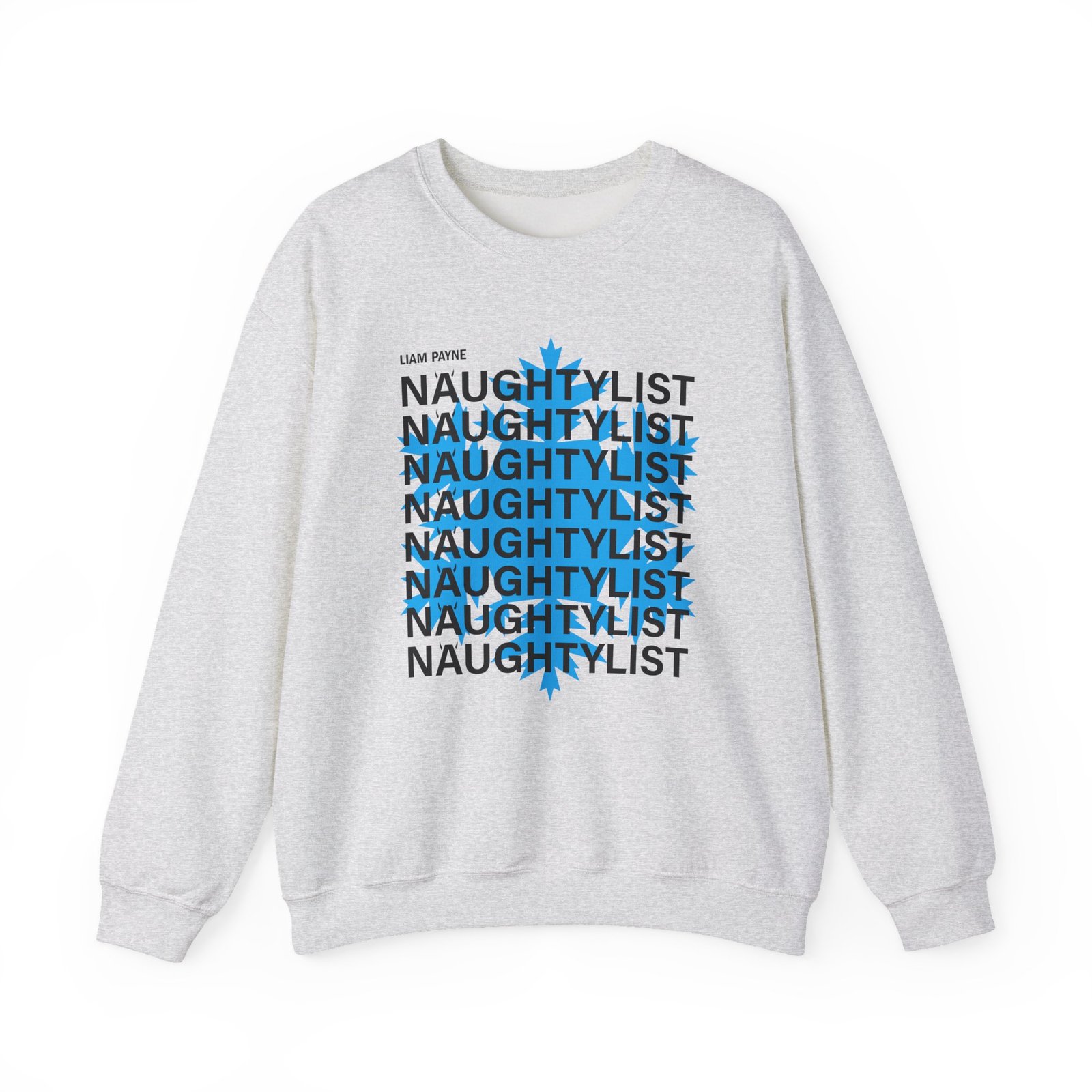 Liam Payne Naughty List Unisex Heavy Blend™ Crewneck Sweatshirt