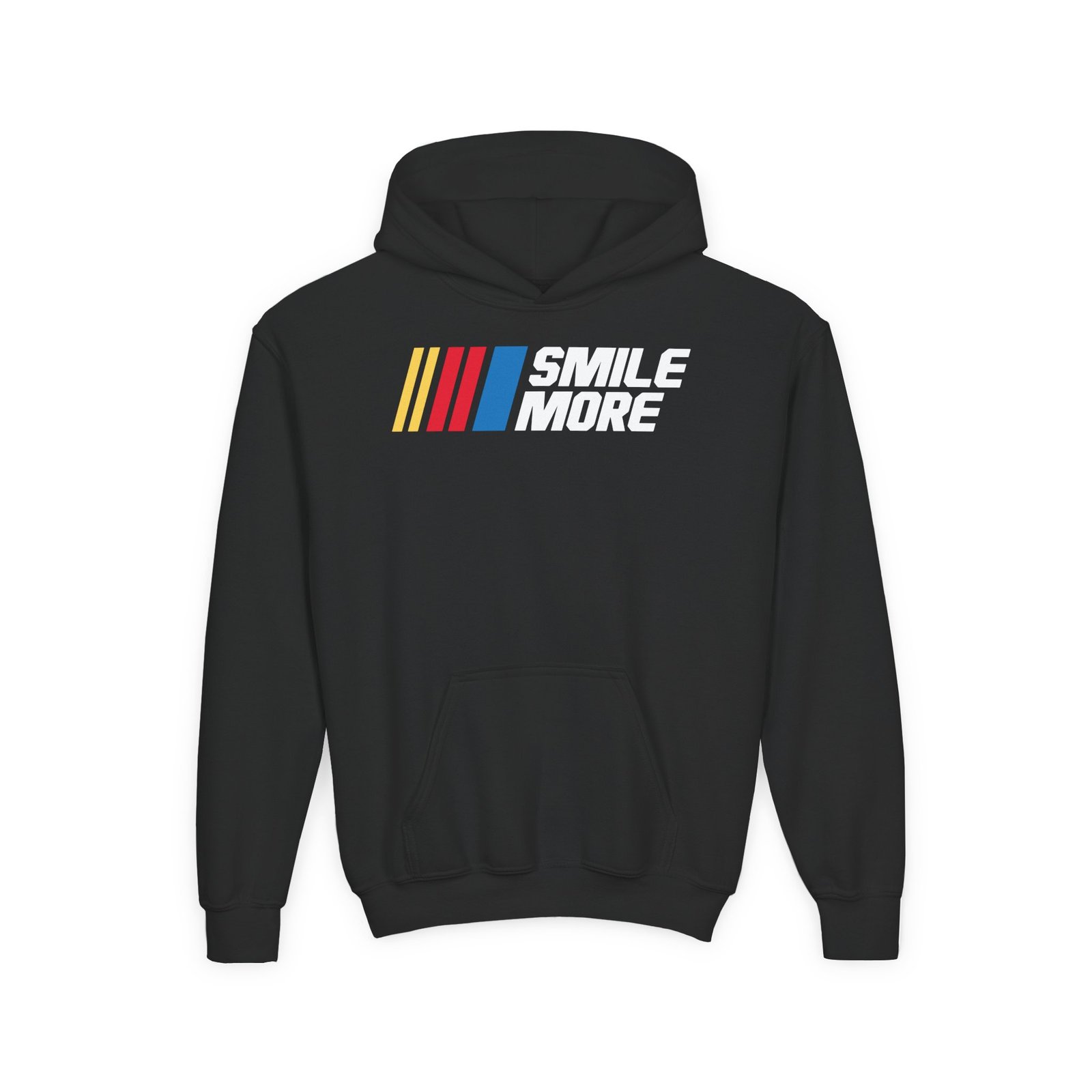Youth Roman Atwood Smile More Racing Heavy Blend Hooded Sweatshirt