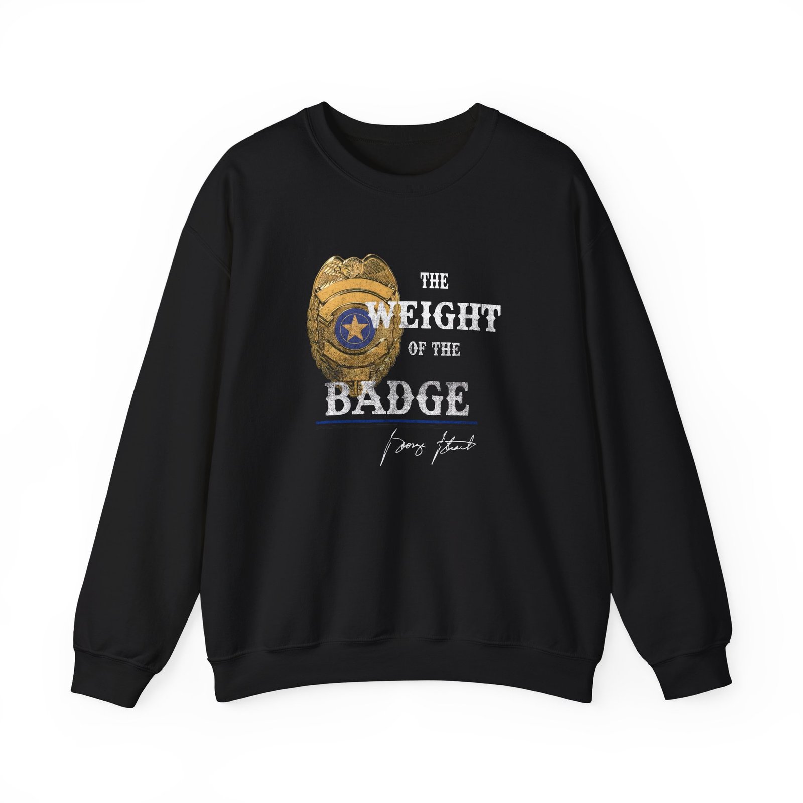 George Strait Gold Badge Unisex Heavy Blend™ Crewneck Sweatshirt