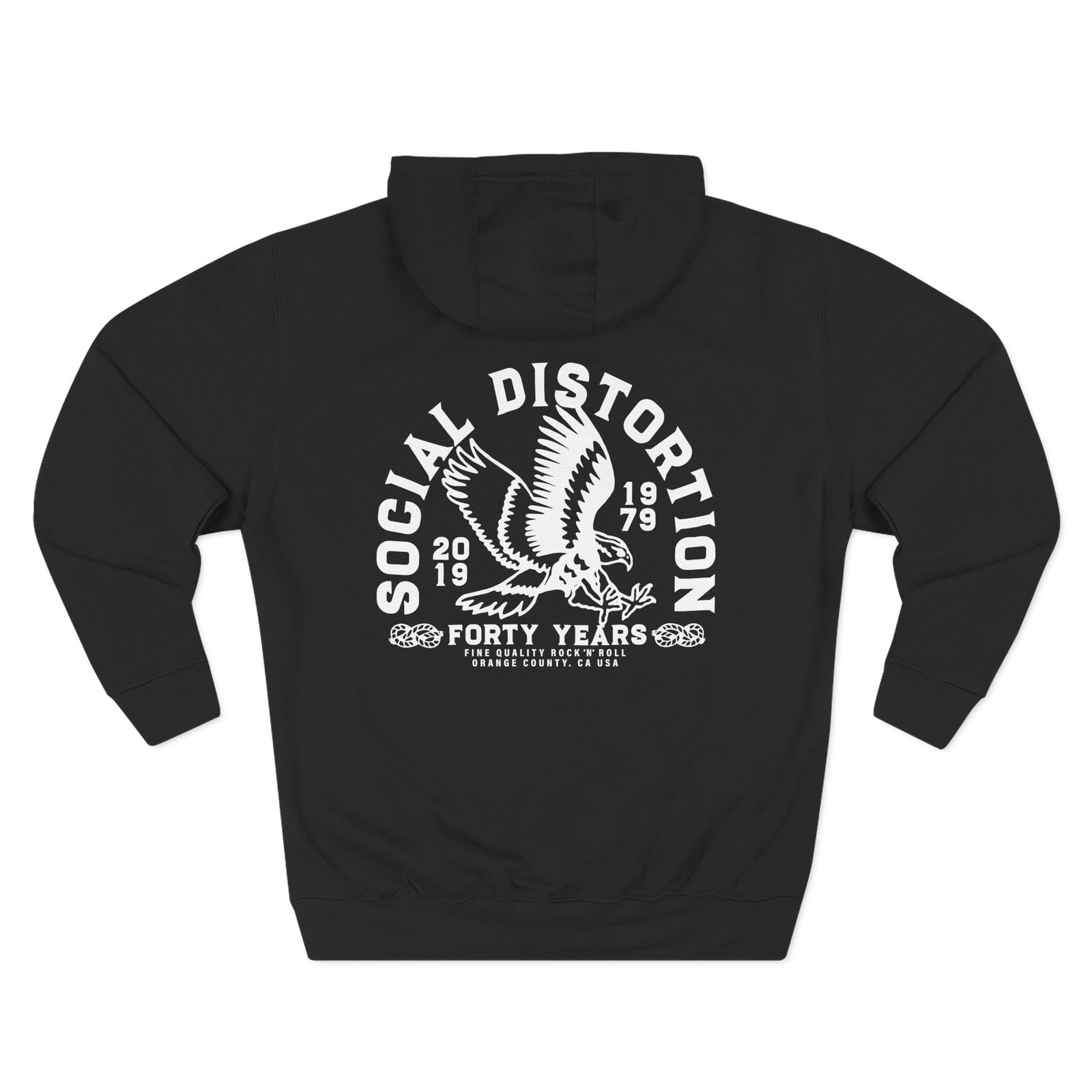 SD Eagle 40 Year Three-Panel Fleece Hoodie