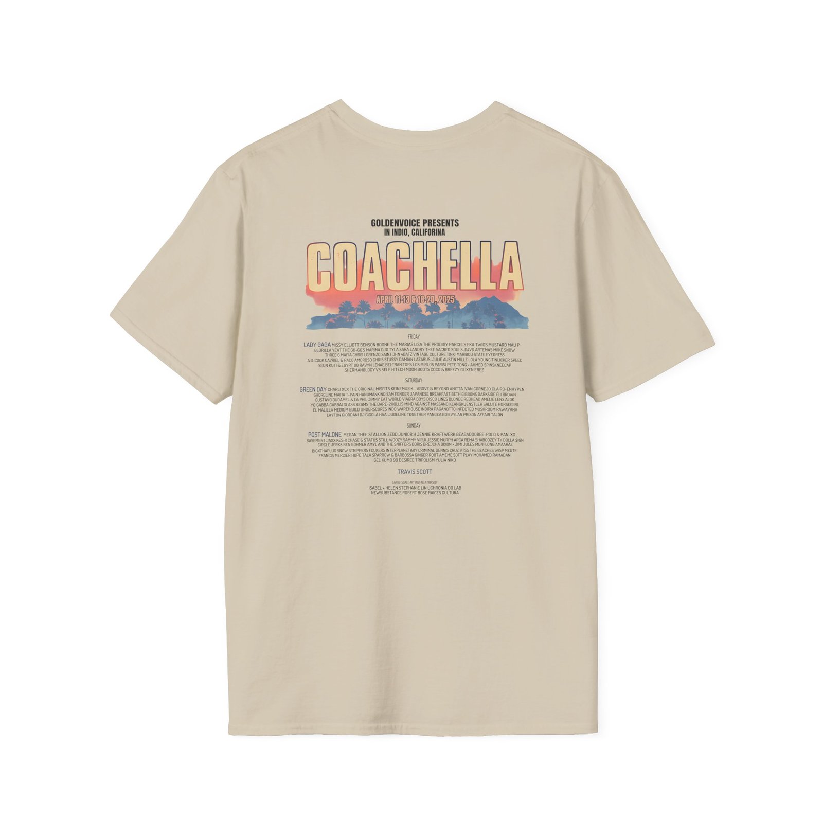 Coachella Golden Hour Unisex Softstyle T-Shirt