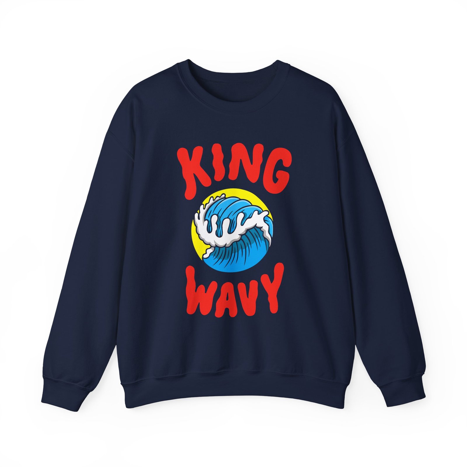 Kyle King Wavy Unisex Heavy Blend™ Crewneck Sweatshirt