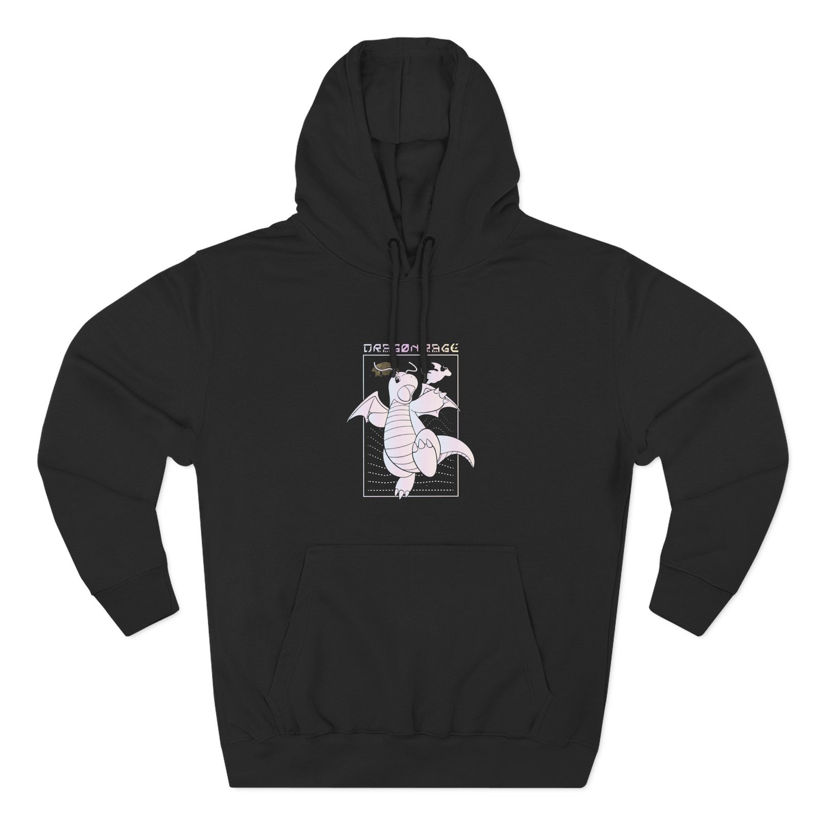 Tectone Three-panel Fleece Hoodie