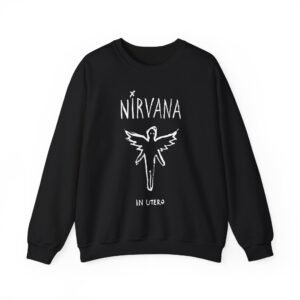 Nirvana In Utero Brush Unisex Heavy Blend™ Crewneck Sweatshirt