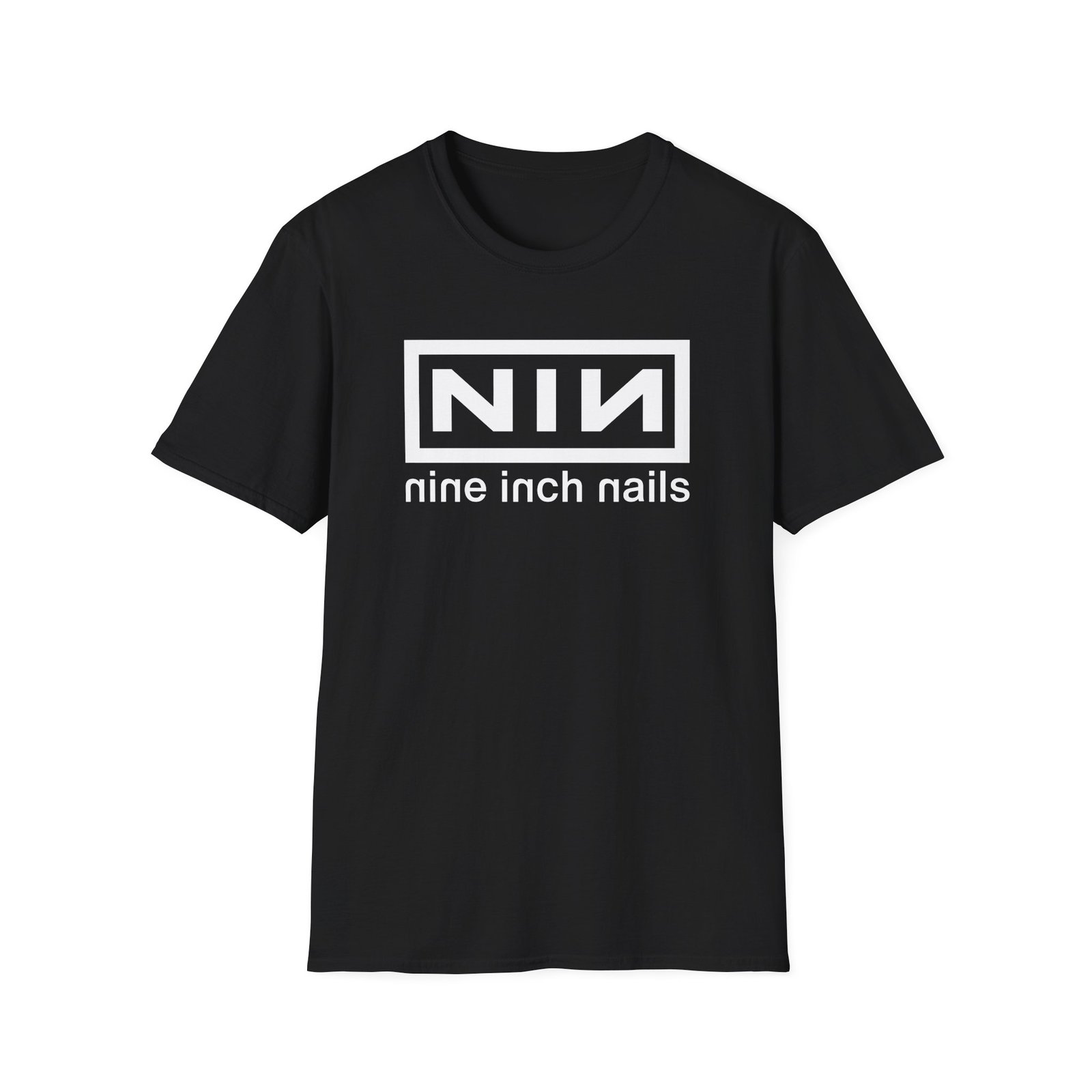Nine Inch Nails PHM Era Logo Unisex Softstyle T-Shirt
