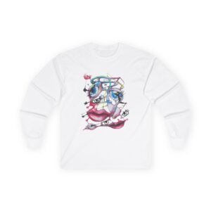 Remi Wolf Face Drawing Unisex Ultra Cotton Long Sleeve Tee