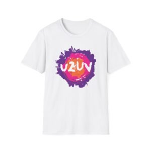 U2 Uv Drawn Unisex Softstyle T-Shirt