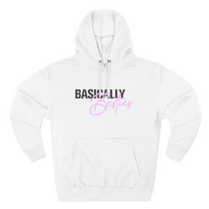 Basically Besties Three-Panel Fleece Hoodie