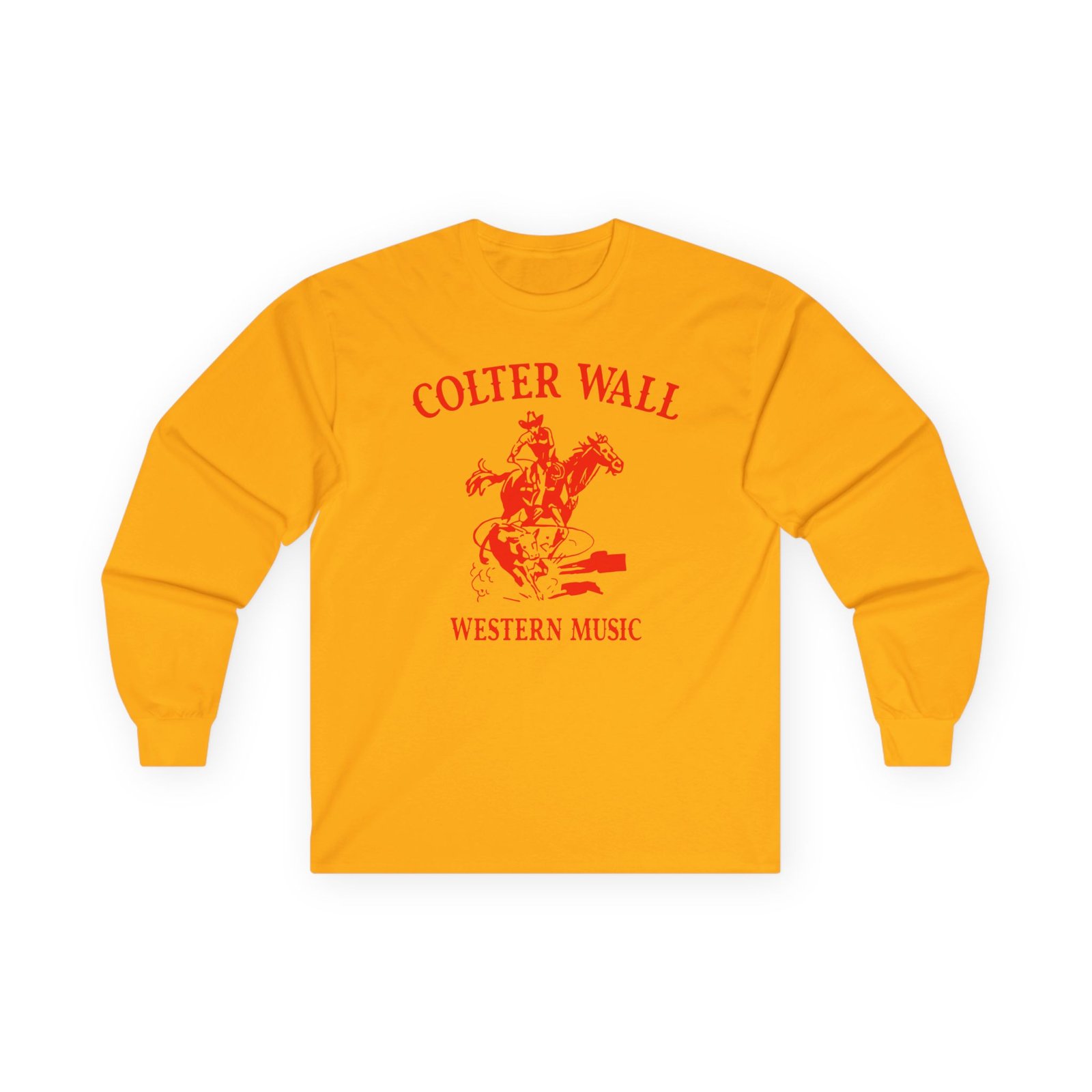Colter Wall Western Music Youth Unisex Ultra Cotton Long Sleeve Tee