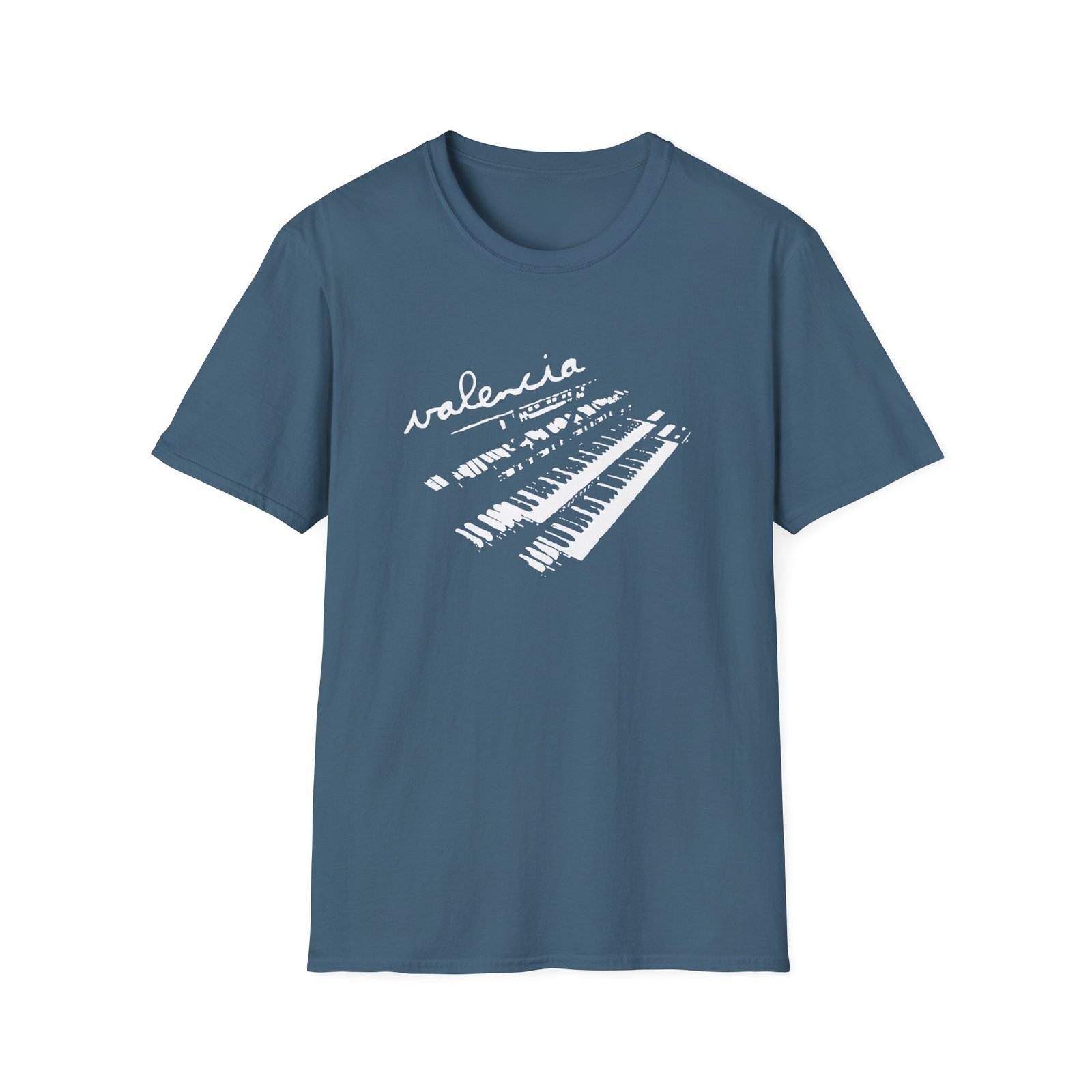 Valencia Piano Unisex Softstyle T-shirt