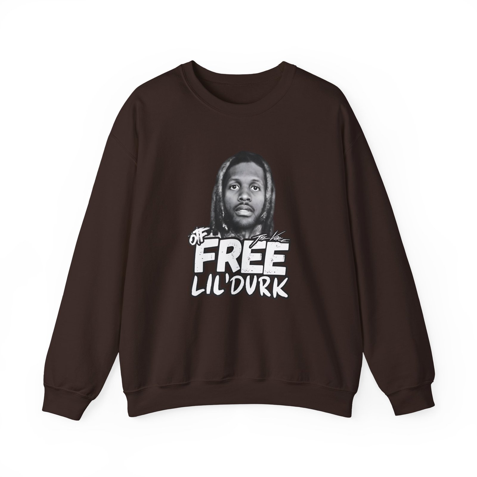 Lil Durk Free Durk Unisex Heavy Blend™ Crewneck Sweatshirt