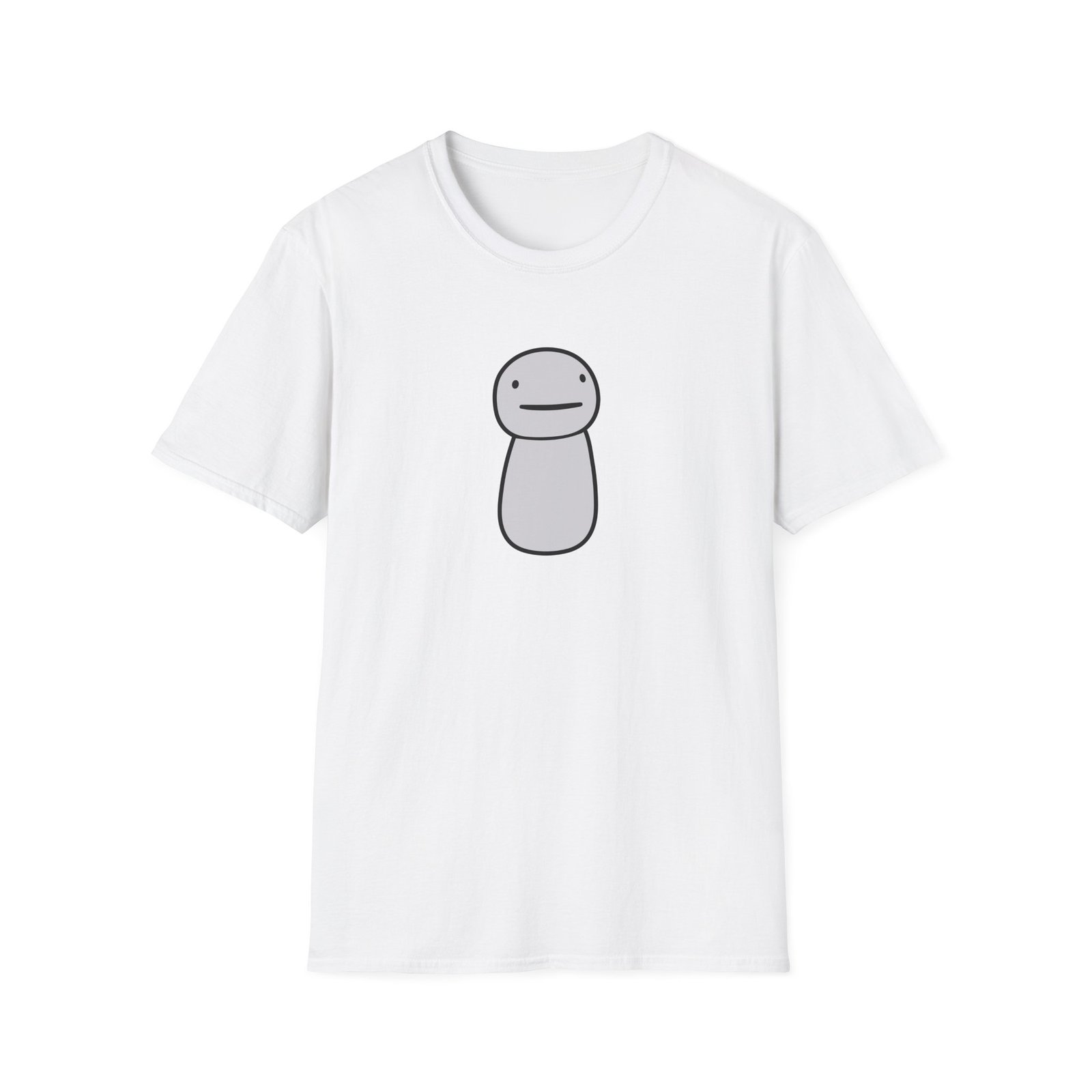 Dreamwastaken Fuzzy Blob Unisex Softstyle T-shirt