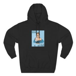 Pretty Basic Three-Panel Fleece Hoodie