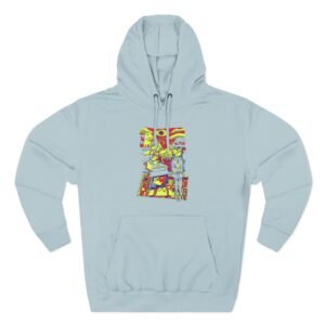 Ena Blood Hub Three-Panel Fleece Hoodie