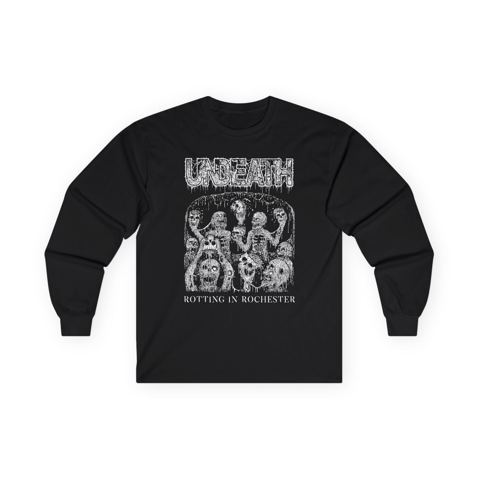 Undeath Rotting in Rochester Unisex Ultra Cotton Long Sleeve Tee