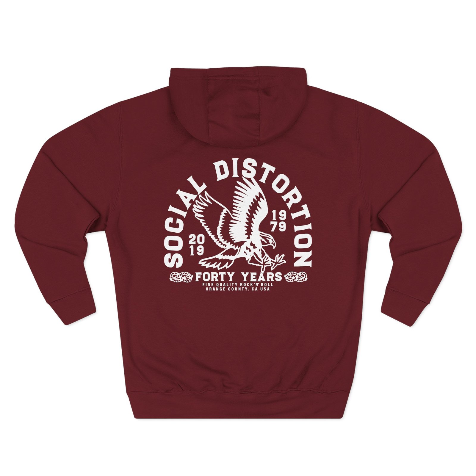 SD Eagle 40 Year Three-Panel Fleece Hoodie