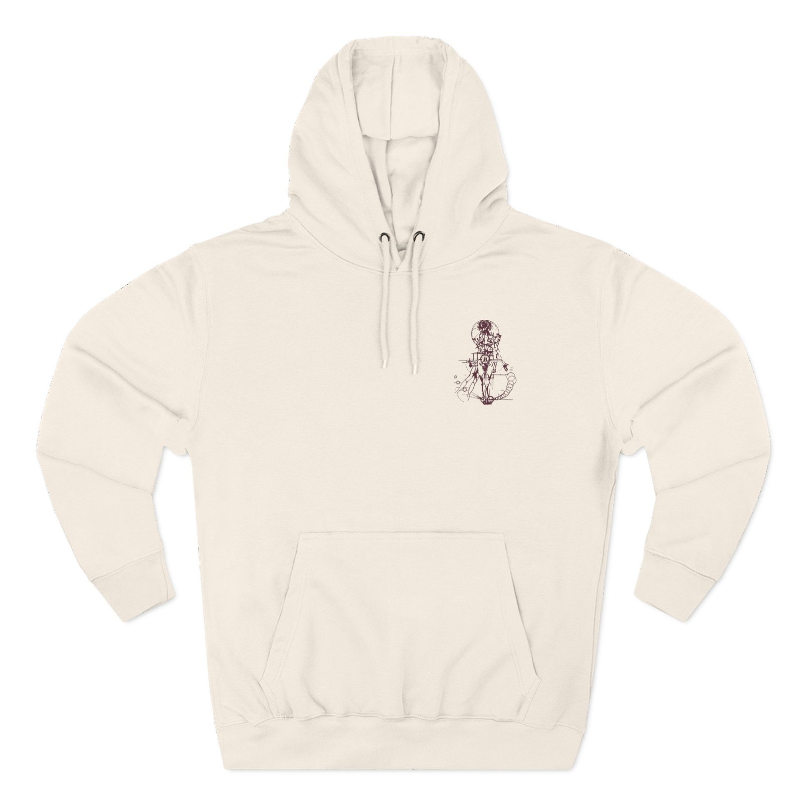Kehlani Three-Panel Fleece Hoodie