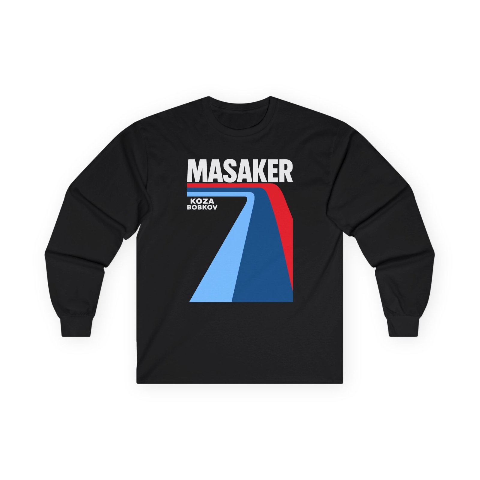 Koza Bobkov Masaker Retro Unisex Ultra Cotton Long Sleeve Tee