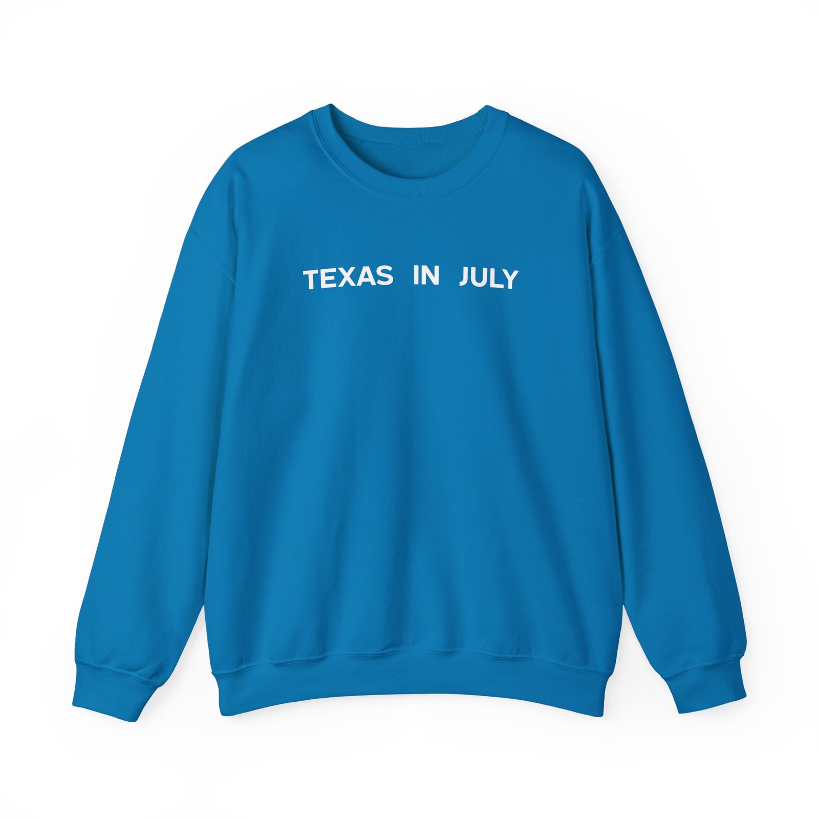 Texas in July Tracklist Unisex Heavy Blend™ Crewneck Sweatshirt