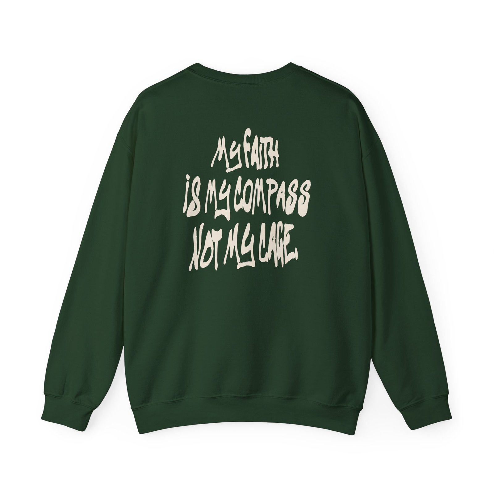 Lecrae Faith is My Compas Unisex Heavy Blend™ Crewneck Sweatshirt