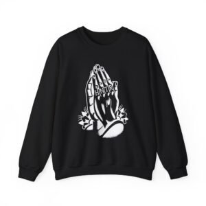 Demon Hunter  Praying Hands Unisex Heavy Blend™ Crewneck Sweatshirt