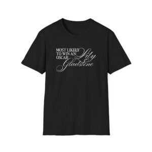 Lily Gladstone Most Likely to Win an Oscar Unisex Softstyle T-Shirt