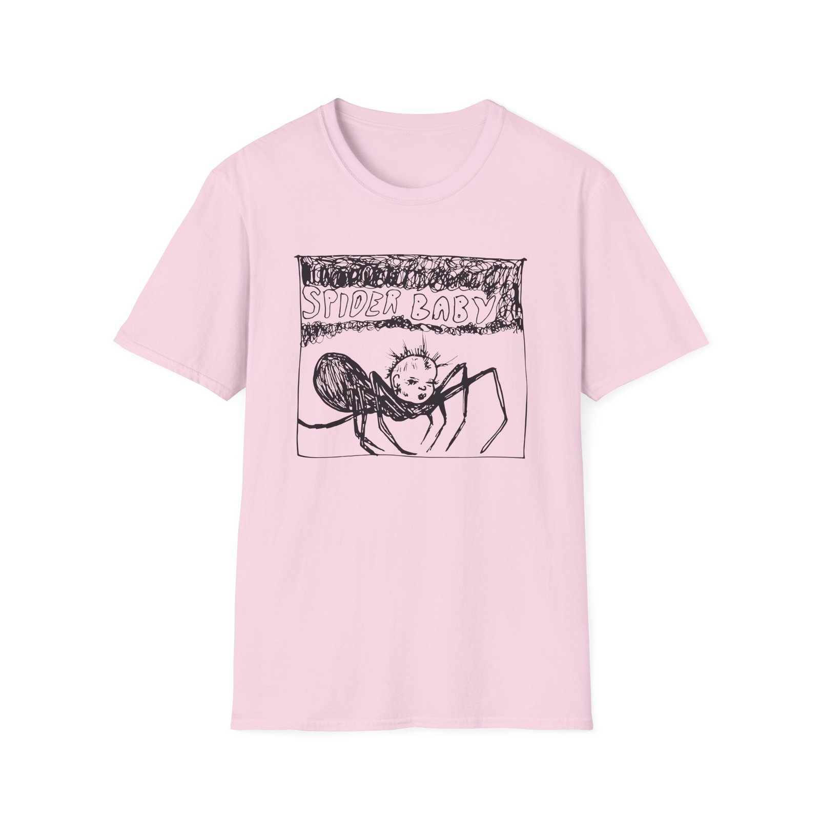 Kurt Cobain Spider Unisex Softstyle T-Shirt